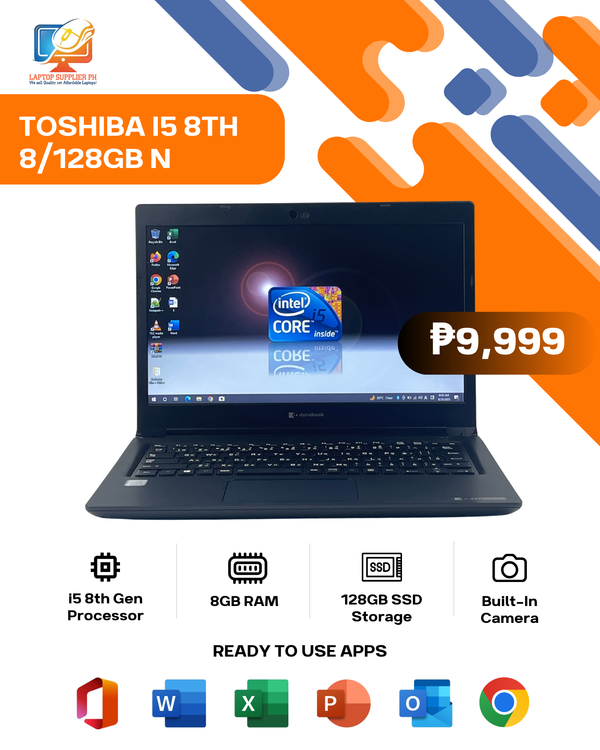TOSHIBA I5 8TH 8/128GB NETBOOK