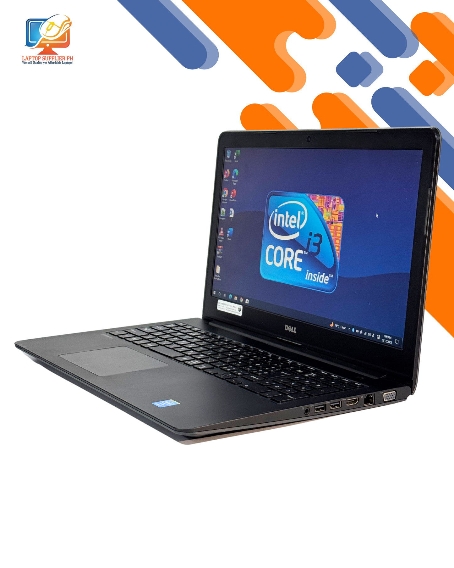 DELL I3 5TH 8/128GB LAPTOP
