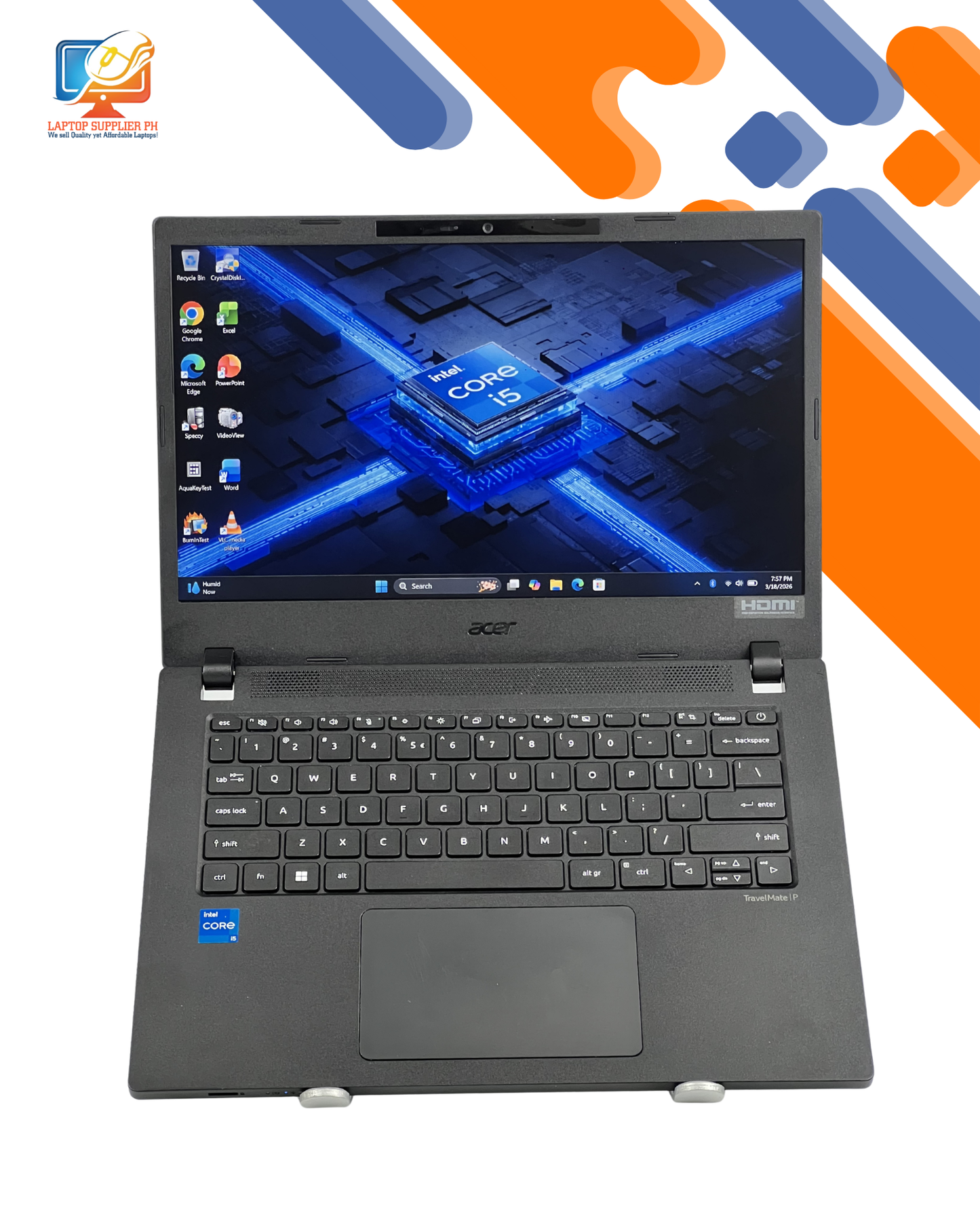 ACER I5 12TH 16/512GB LAPTOP
