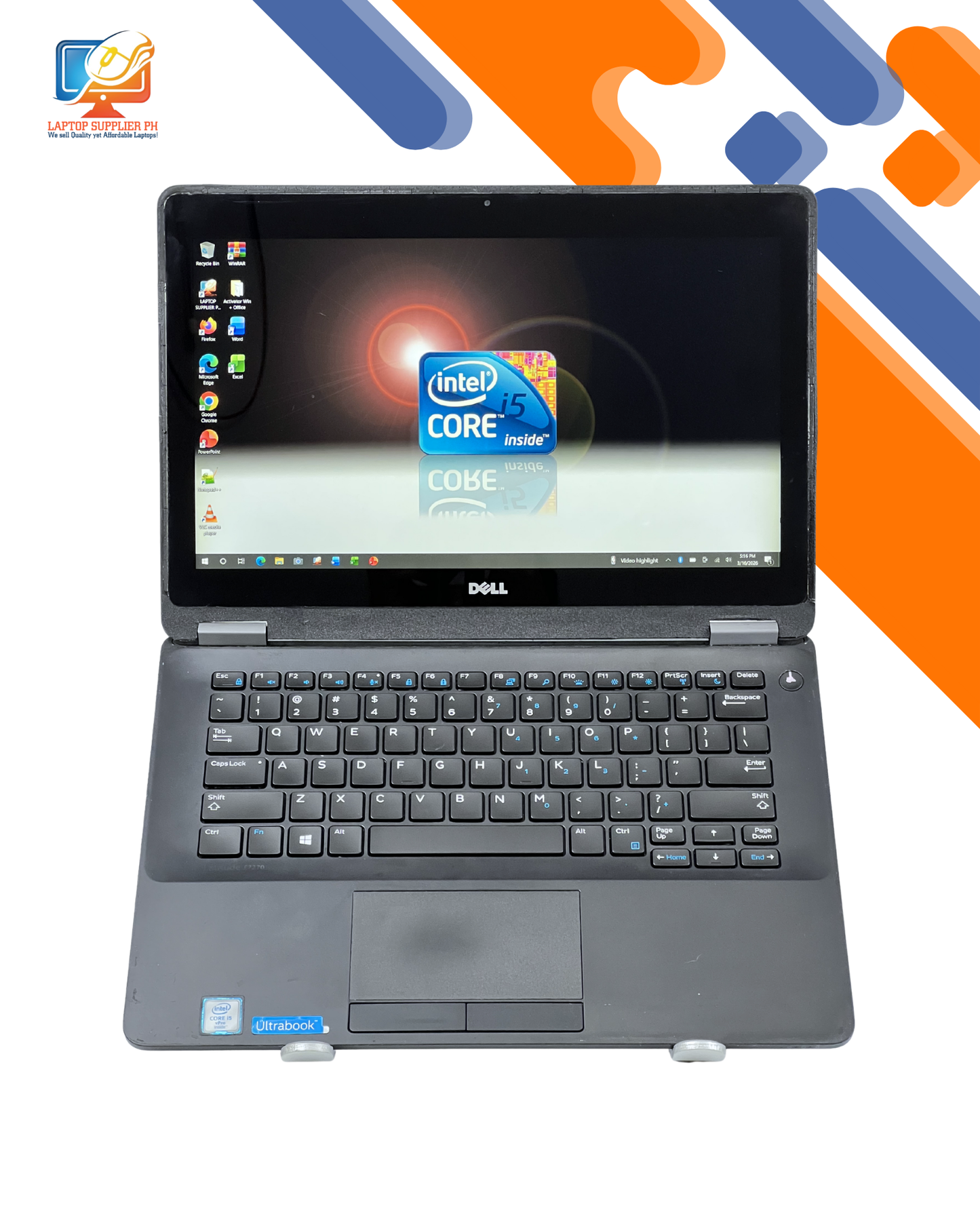 DELL TOUCHSCREEN I5 6TH 8/256GB NETBOOK