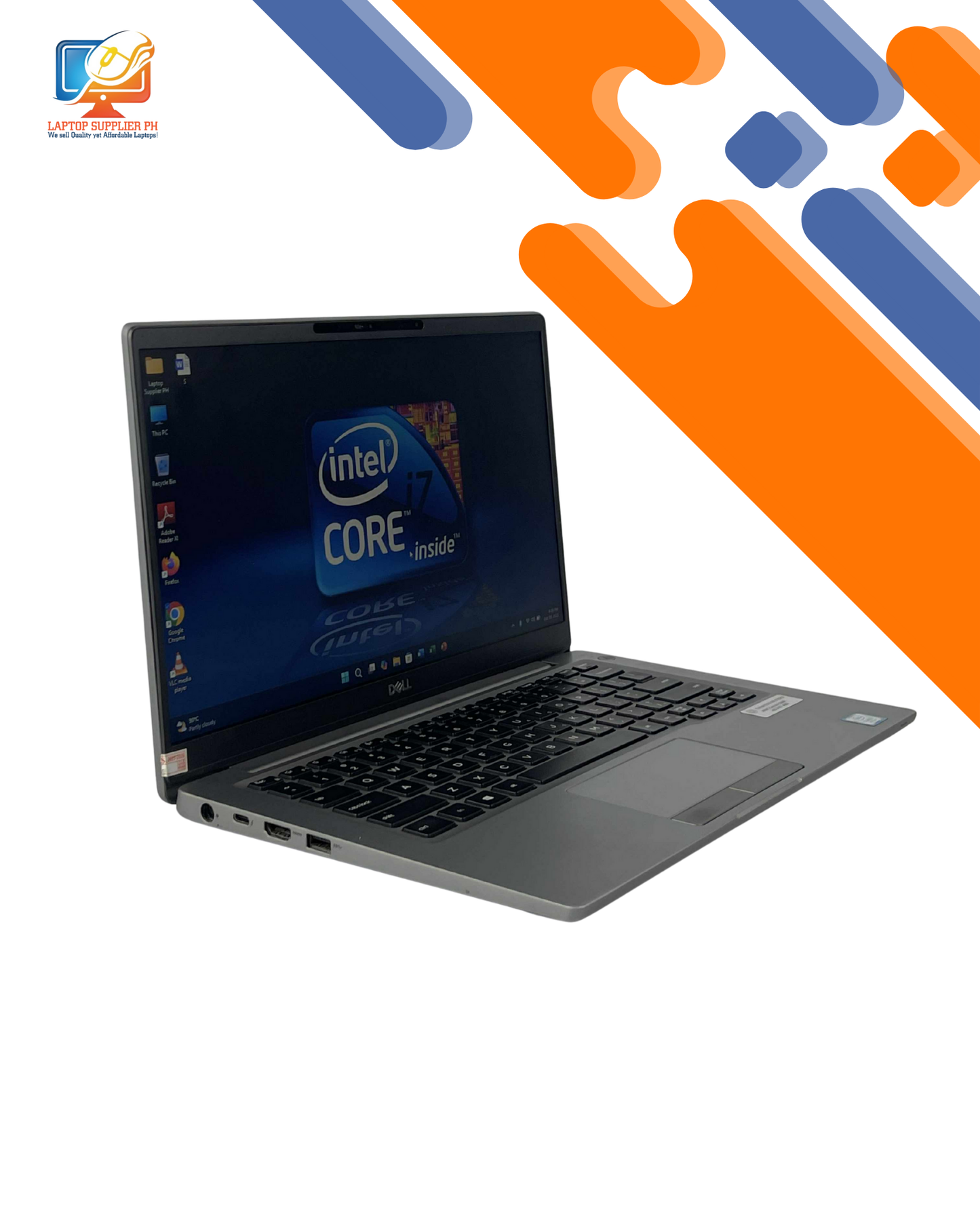 DELL SILVER I7 8TH 16/256GB LAPTOP