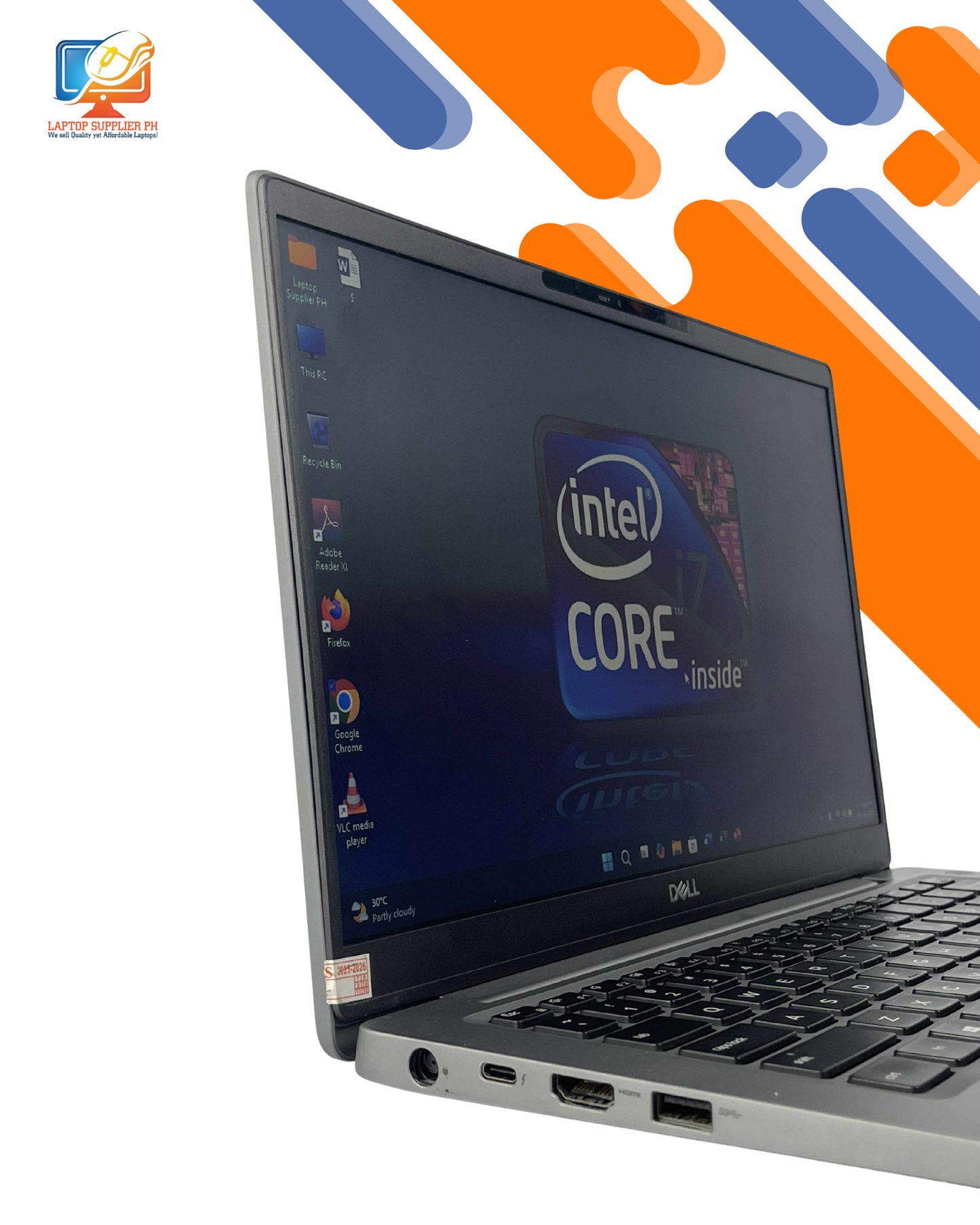 DELL SILVER I7 8TH 16/256GB LAPTOP