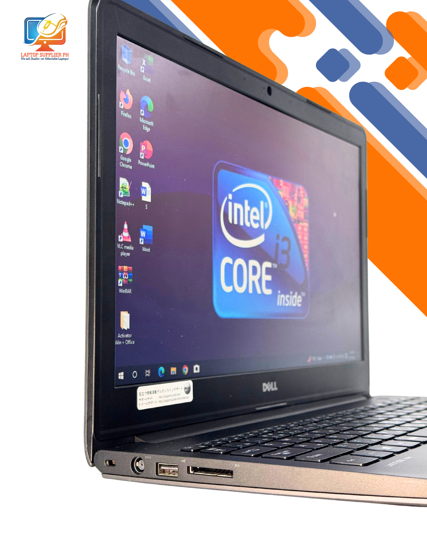 DELL I3 5TH 8/128GB LAPTOP