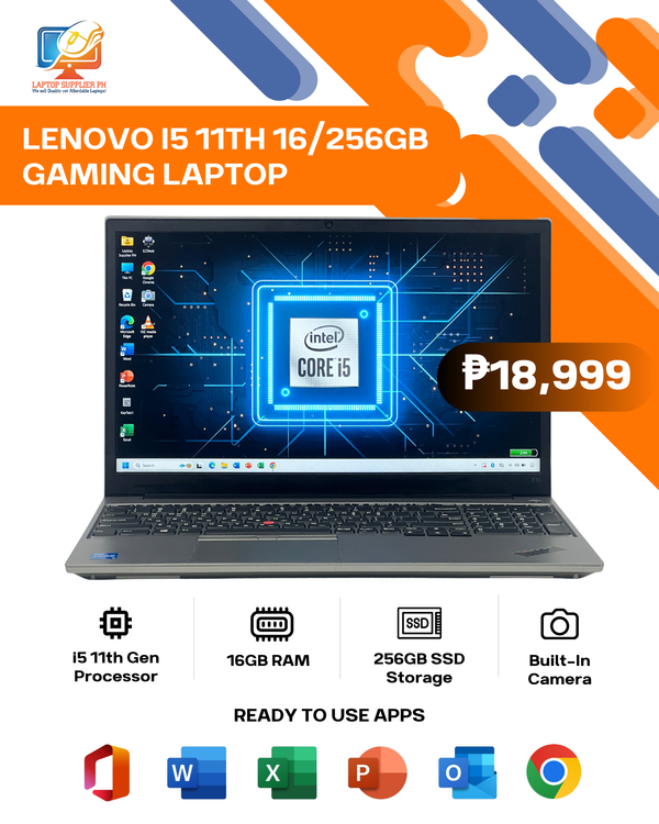 LENOVO I5 11TH 16/256GB LAPTOP