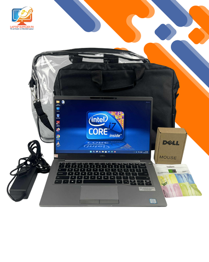 DELL SILVER I7 8TH 16/256GB LAPTOP