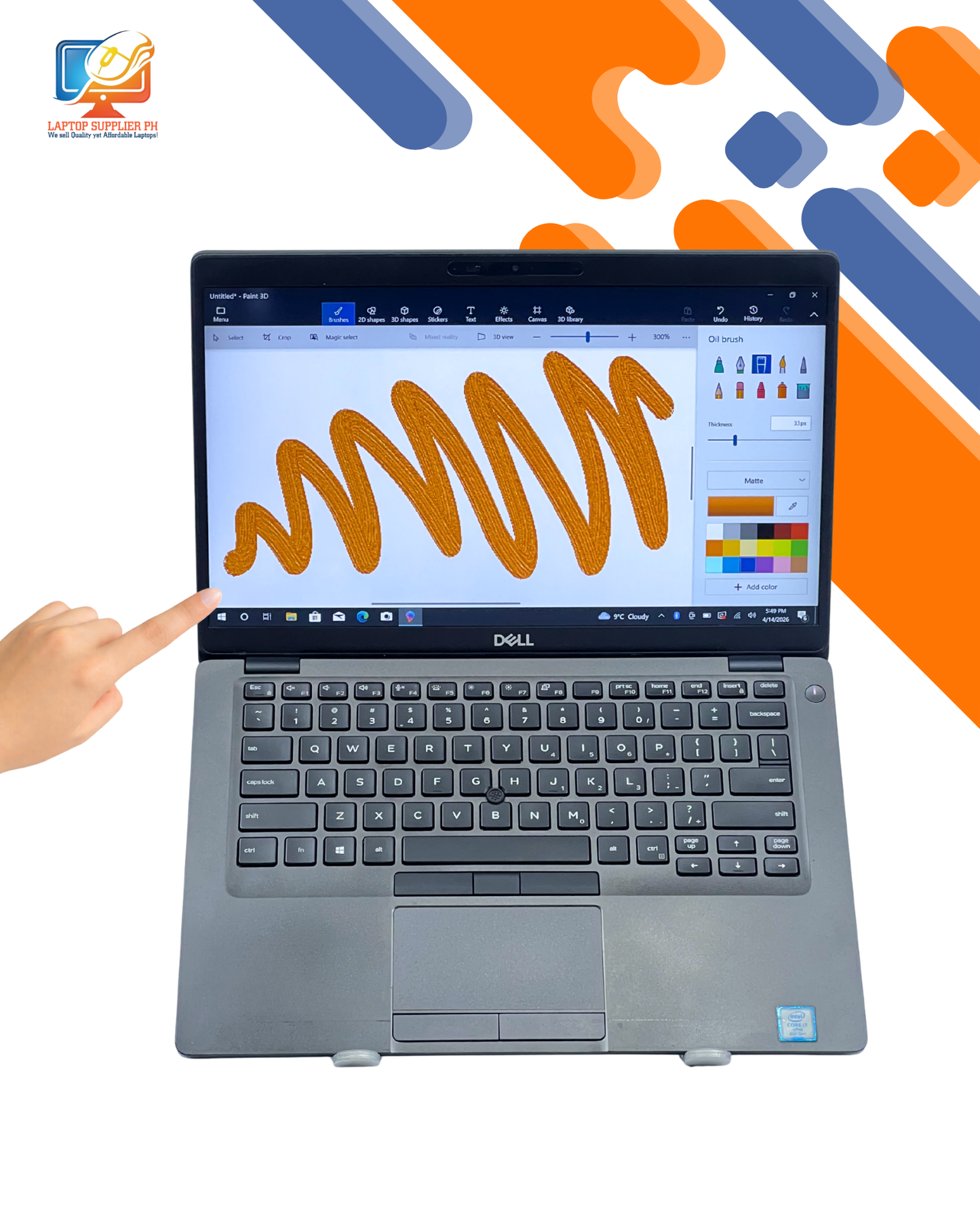 DELL 5400 TOUCHSCREEN I7 8TH 16/256GB NETBOOK