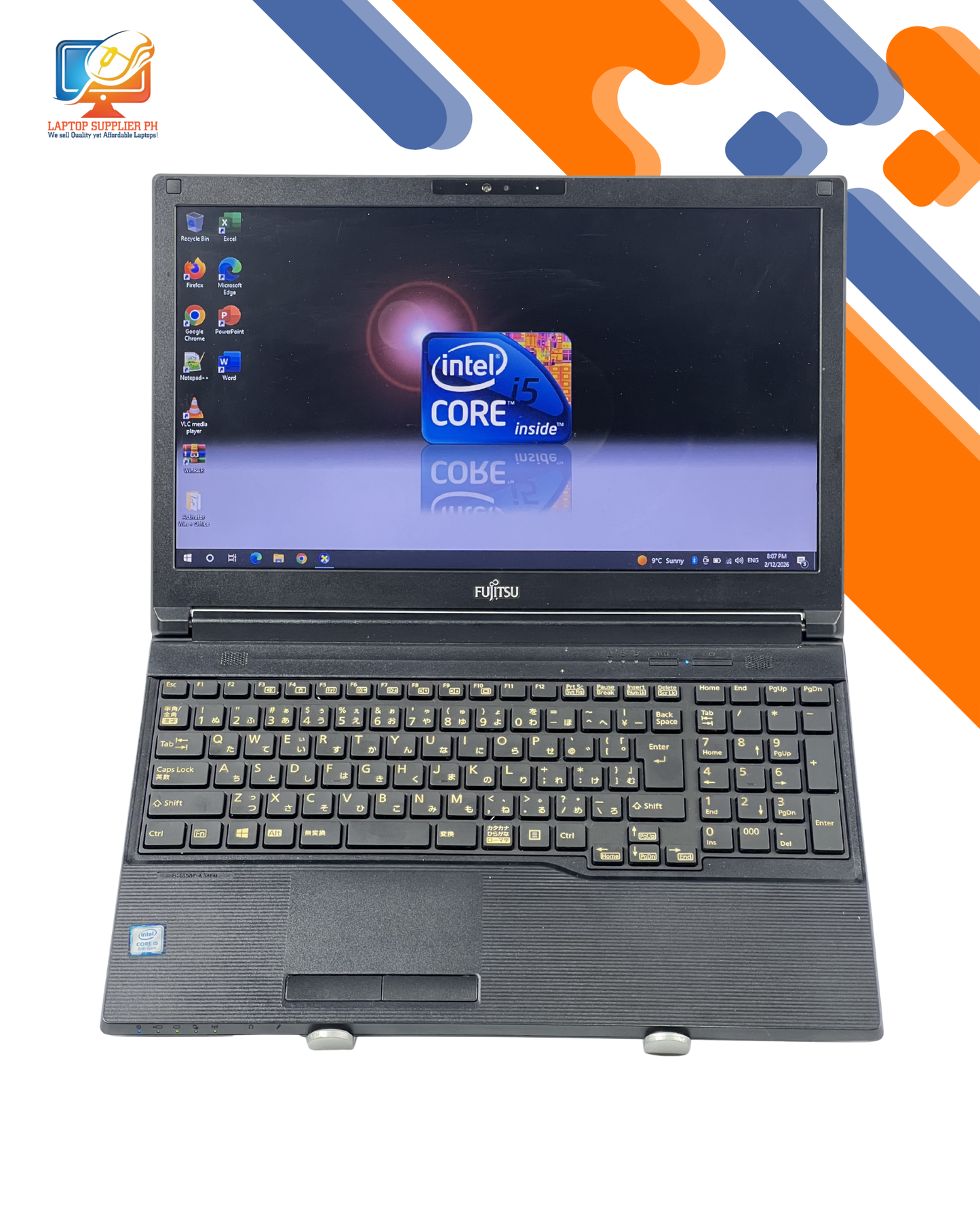 FUJITSU I5 8TH 8/256GB LAPTOP