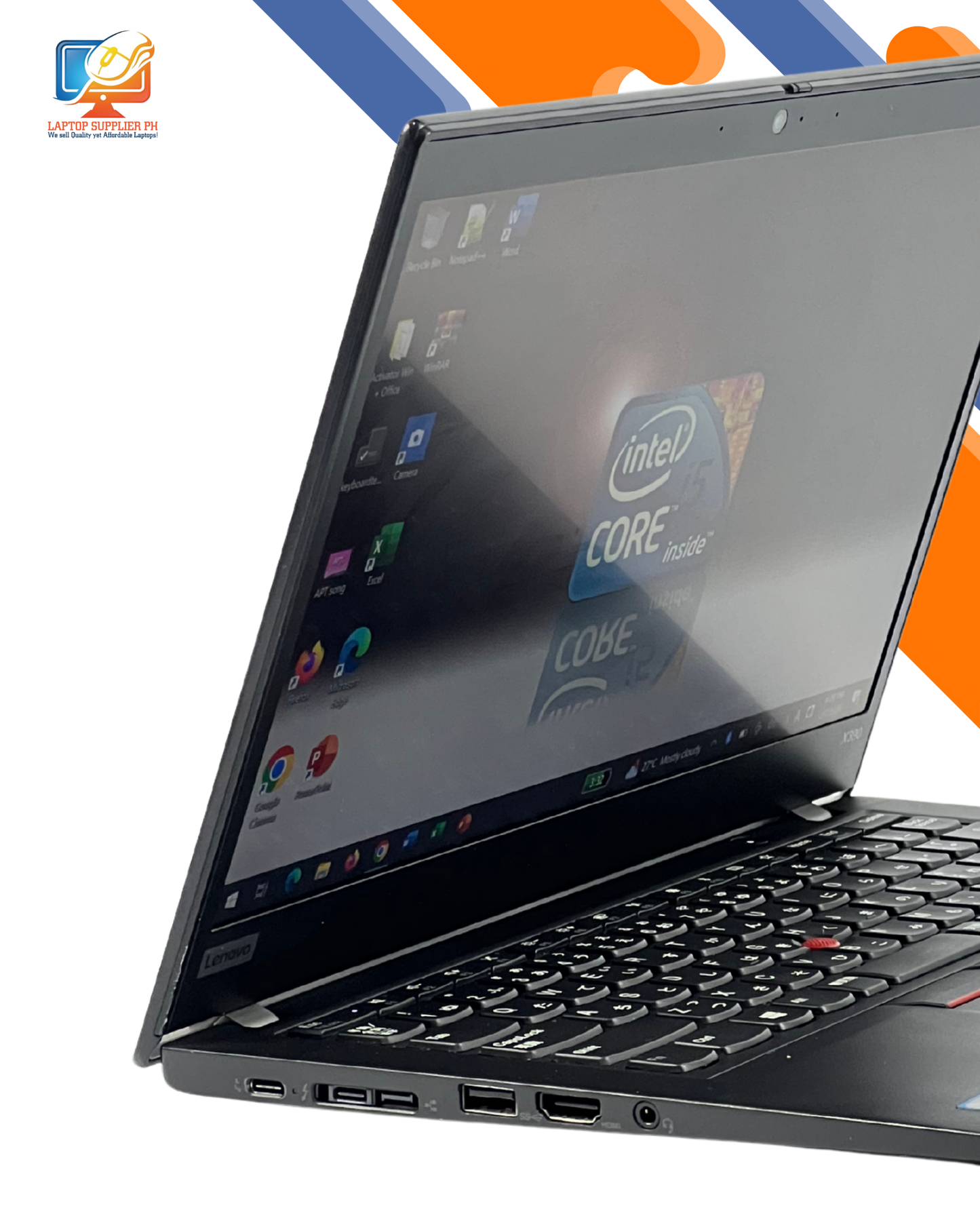 LENOVO TOUCHSCREEN I5 8TH 16/256GB X390 NETBOOK