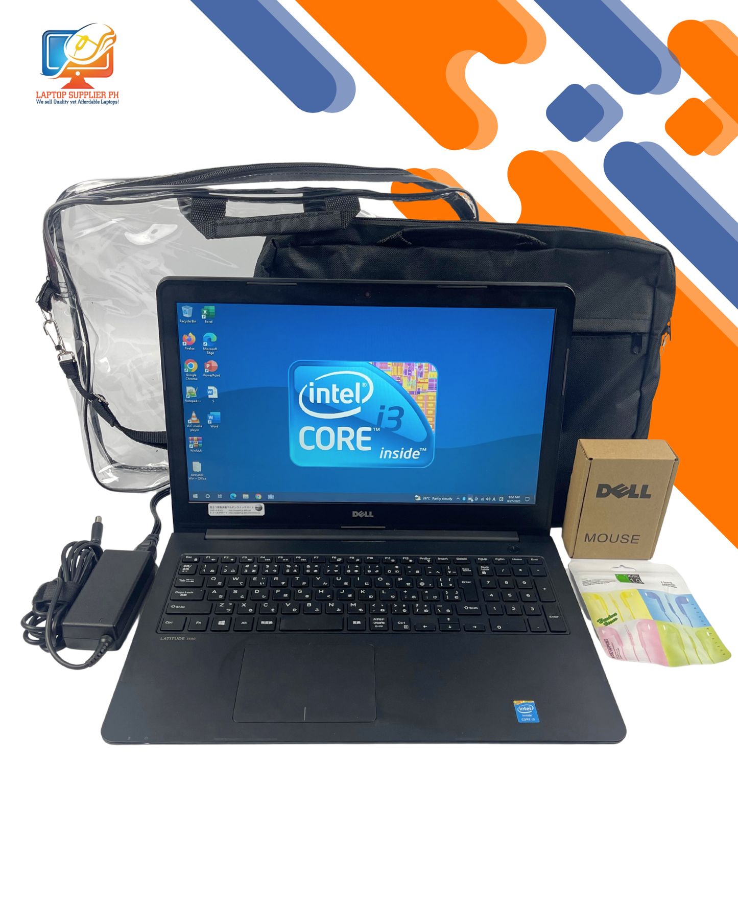 DELL I3 5TH 8/128GB LAPTOP