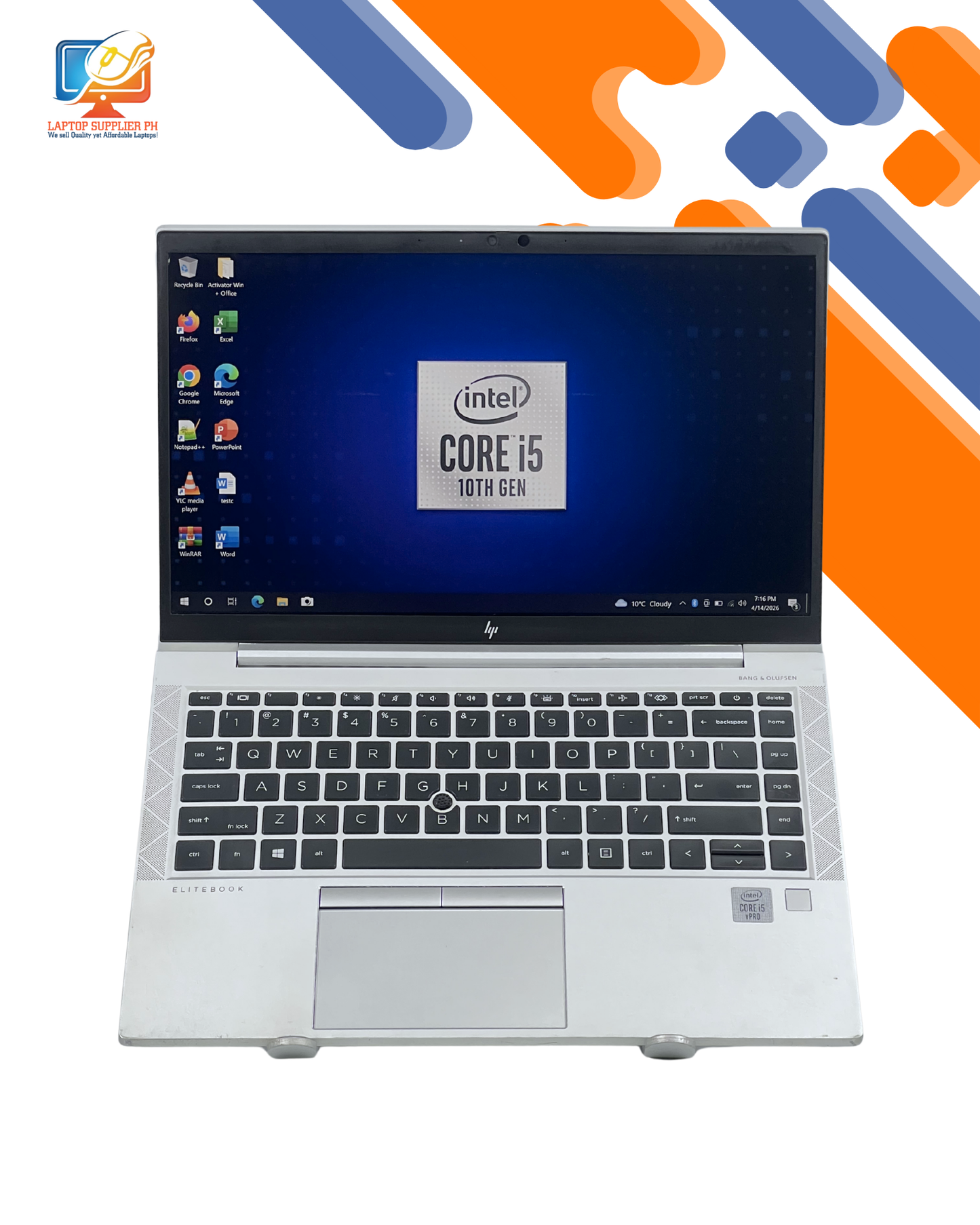 HP 840G7 I5 10TH 8/256GB LAPTOP