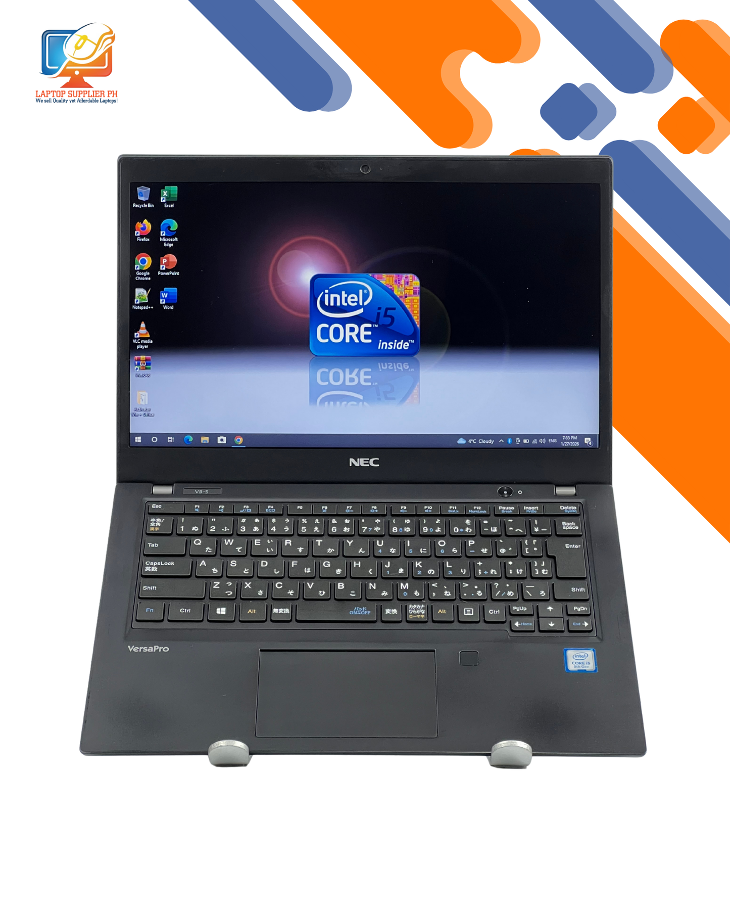 NEC I5 8TH 8/128GB NETBOOK ULTRA SLIM TYPE