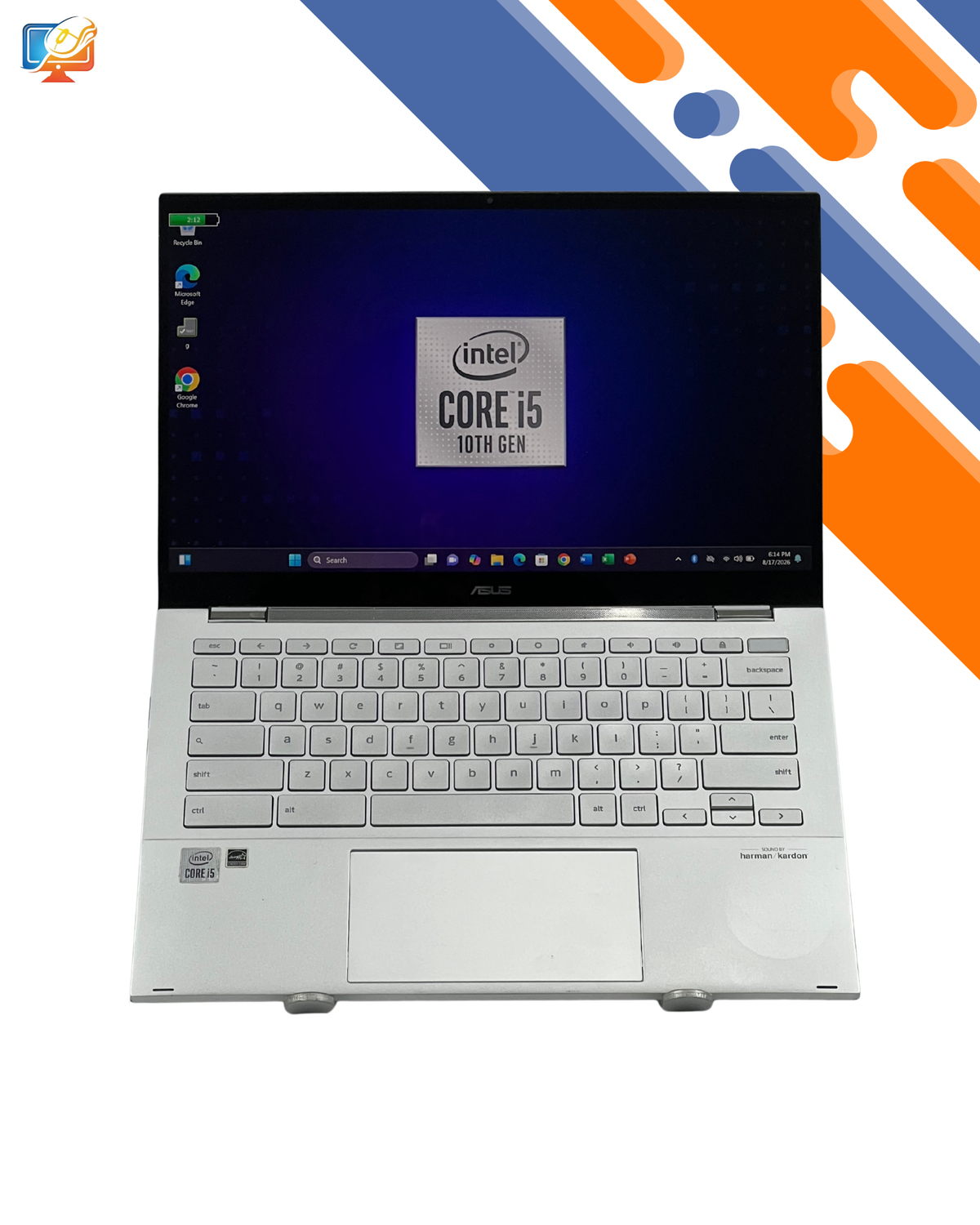 ASUS TOUCHSCREEN I5 10TH 8/128GB NETBOOK