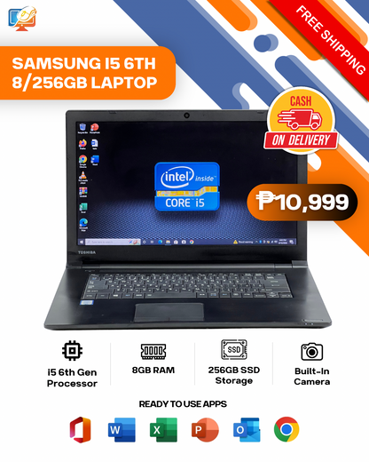 SAMSUNG I5 6TH 8/256GB LAPTOP