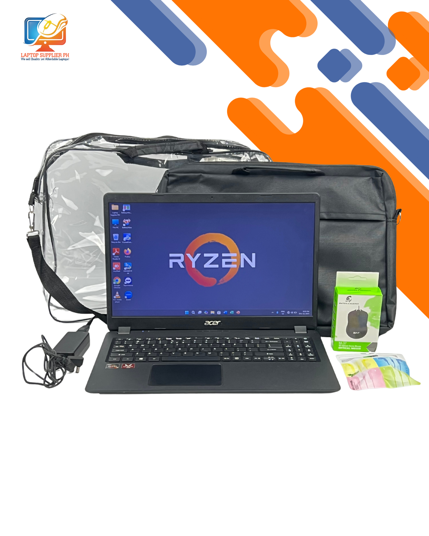 ACER RYZEN 3 16/256GB LAPTOP