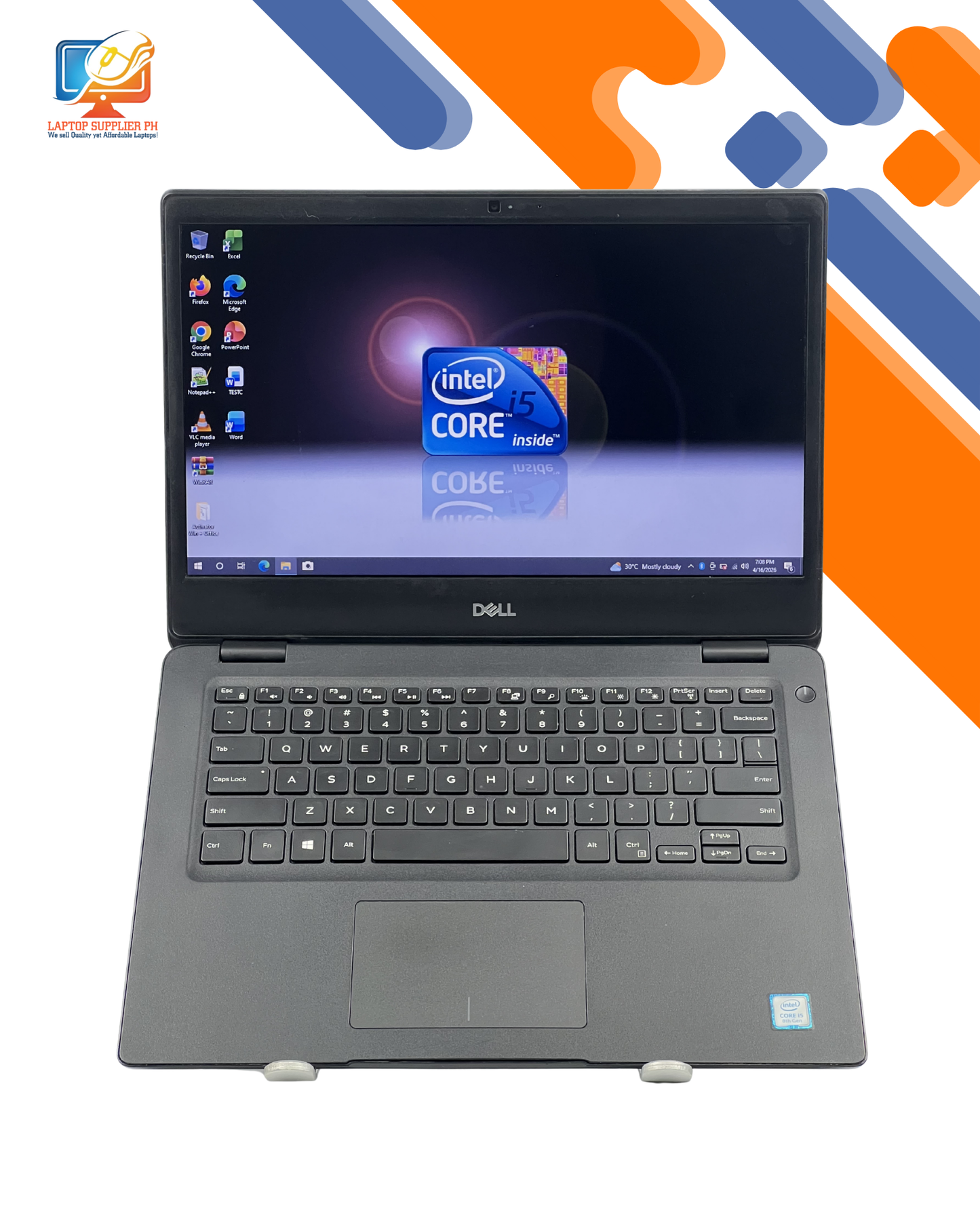 DELL 3400 I5 8TH 8/256GB LAPTOP