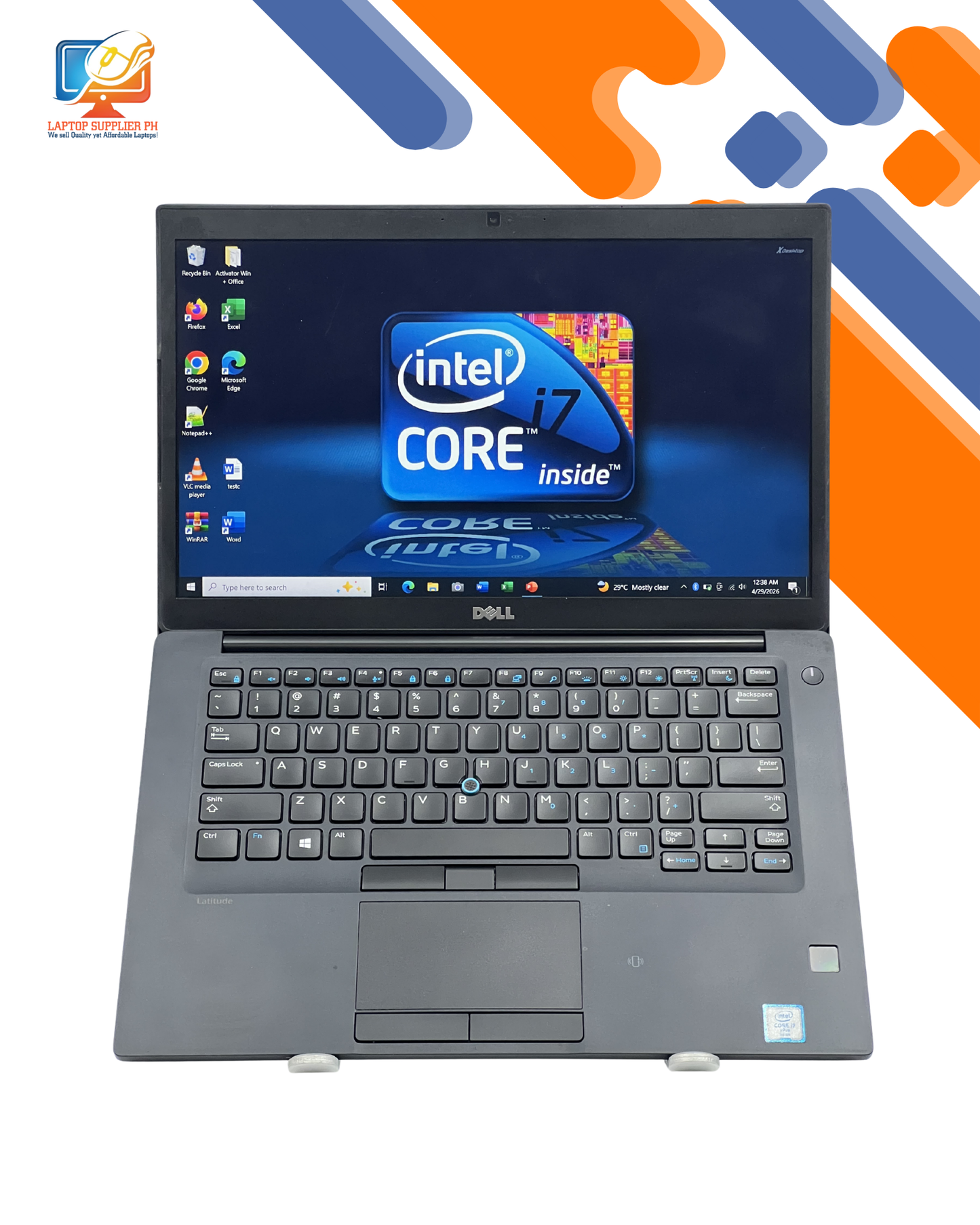 DELL 7480 I7 6TH 8/256GB LAPTOP