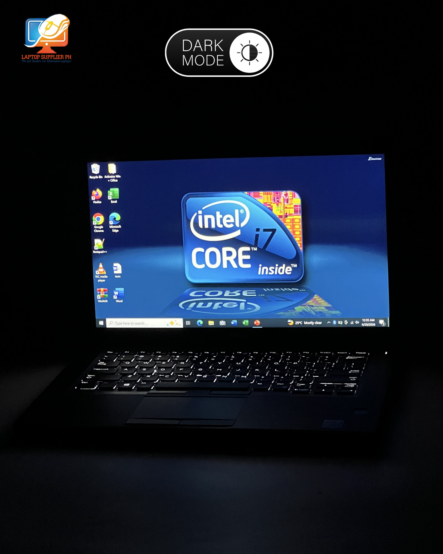 DELL 7480 I7 6TH 8/256GB LAPTOP