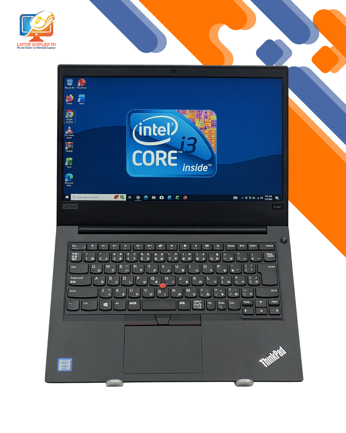 LENOVO E490 I3 8TH  8/256GB NETBOOK