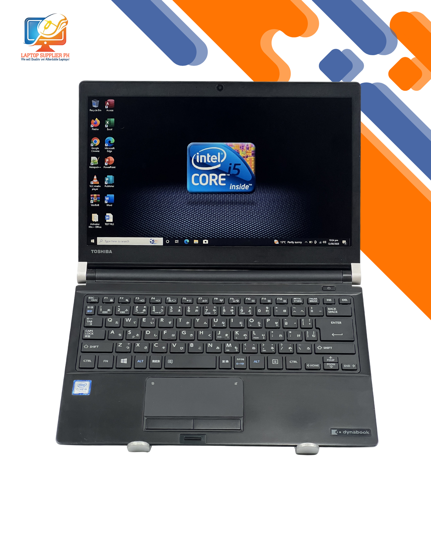 TOSHIBA R73 I5 7TH 8/128GB NETBOOK