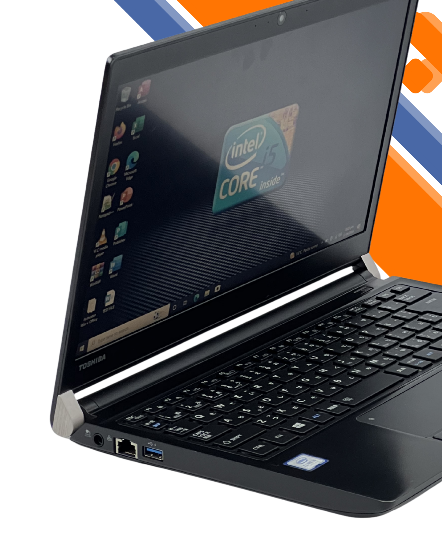 TOSHIBA R73 I5 7TH 8/128GB NETBOOK