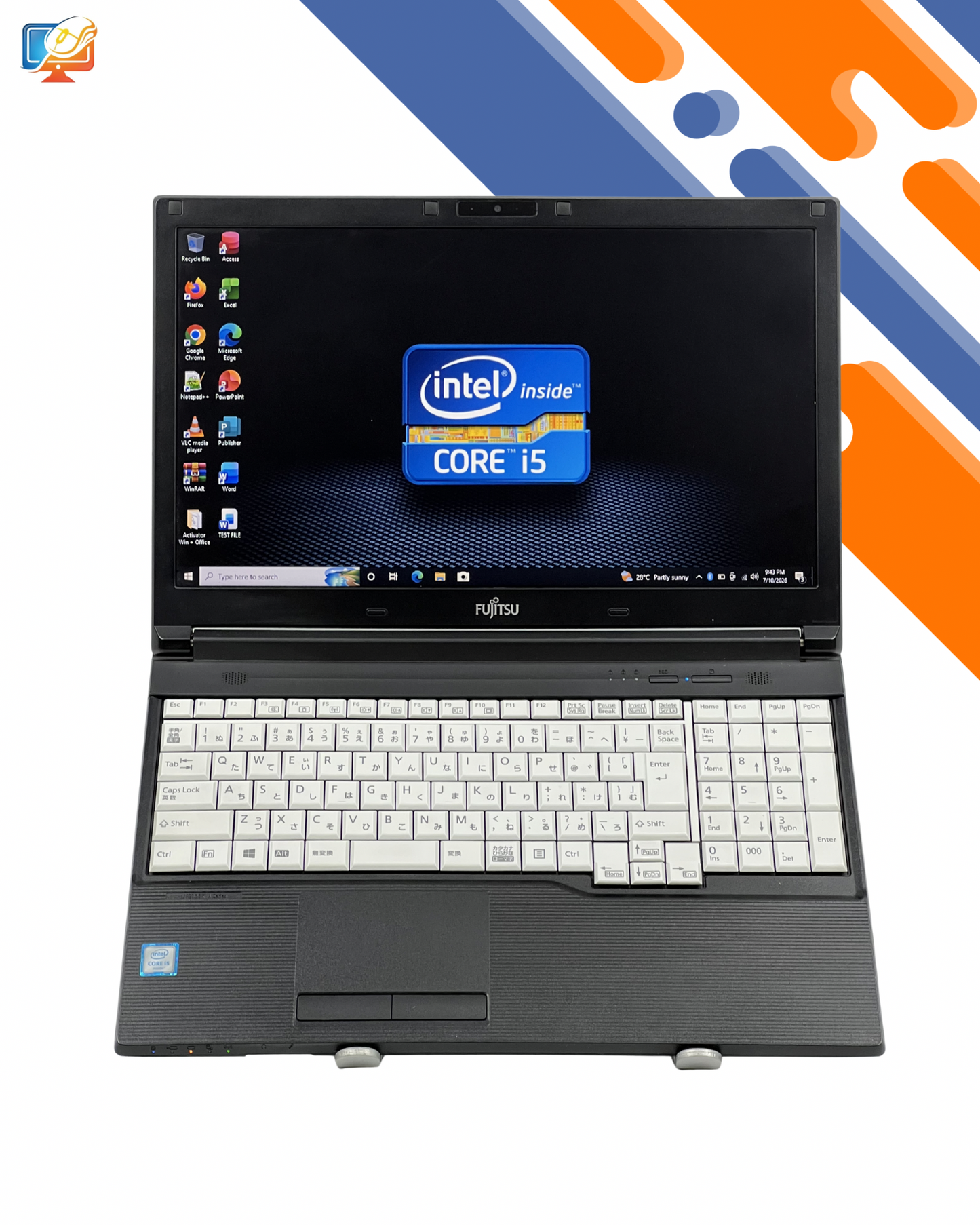 FUJITSU I5 6TH 8/256GB LAPTOP