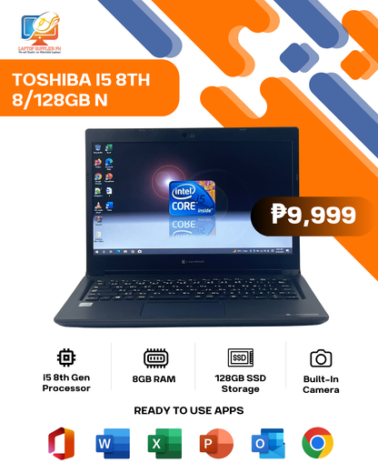TOSHIBA I5 8TH 8/128GB NETBOOK