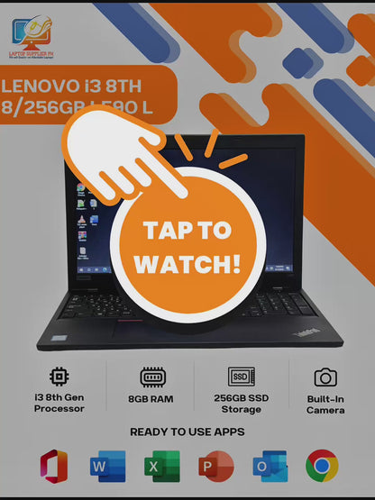 LENOVO I3 8TH 8/256GB L590 LAPTOP