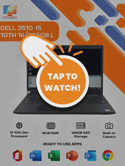 DELL I5 10TH 16/256GB LAPTOP