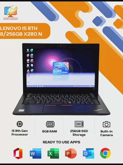 LENOVO I5 8TH 8/256GB X280 NETBOOK