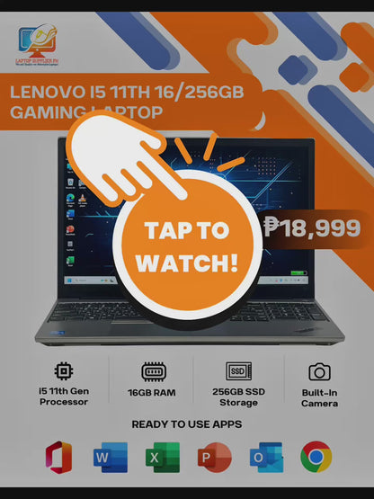LENOVO I5 11TH 16/256GB LAPTOP