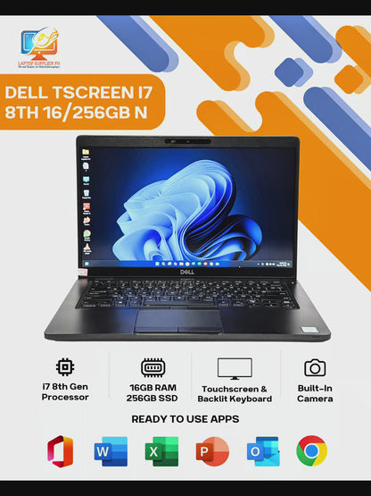 DELL TSCREEN I7 8TH 16/256GB NETBOOK