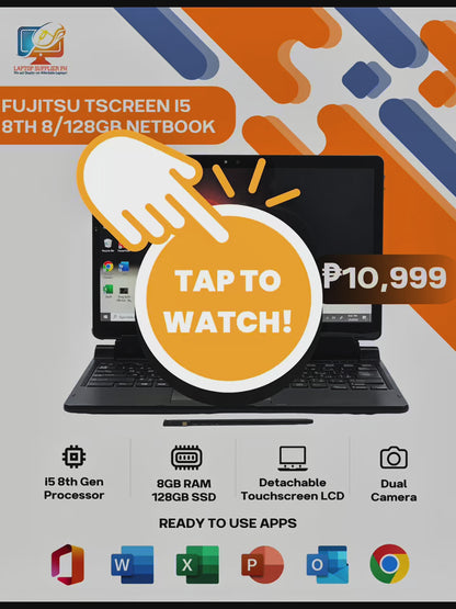FUJITSU TSCREEN I5 8TH 8/128GB NETBOOK