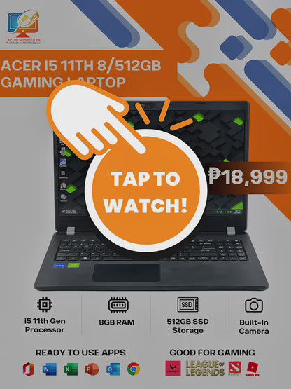 ACER I5 11th 8/512GB LAPTOP