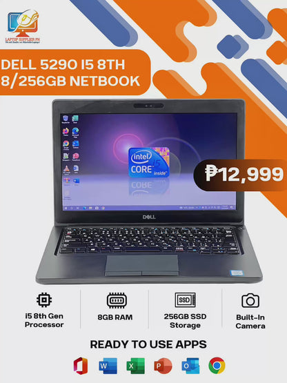 DELL 5290 I5 8TH 8/256GB NETBOOK