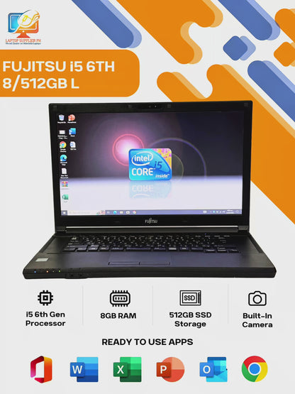 FUJITSU I5 6TH 8/512GB LAPTOP